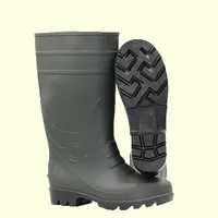 Botas de chuva unissex, botas de pvc personalizadas antiderrapantes com peso leve, impermeável