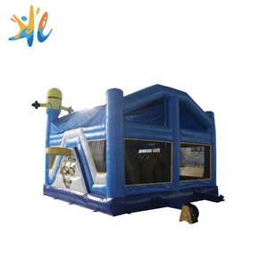 Best selling commercial inflatable CARTOON home <span class=keywords><strong>chateau</strong></span> with slide - Product Image 4