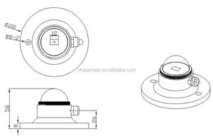 RK200-04 económico 0-5V, 4-20mA, RS485 sensor de irradiancia solar de múltiples salidas - Product Image 5