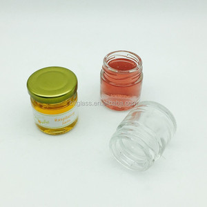 30 ml 25 ml g 1 oz claro mini hermético mermelada y miel contenedor de alimentos tarro de <span class=keywords><strong>cristal</strong></span> con tapa - Product Image 4