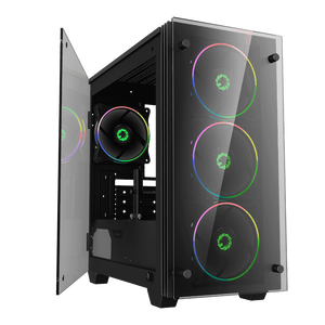 GAMEMAX-carcasa de ordenador para juegos, torre central para ordenador, Micro ATX/ITX, OEM, nuevo <span class=keywords><strong>diseño</strong></span> - Product Image 3