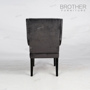Haute Qualité bois De Bouleau jambe <span class=keywords><strong>noir</strong></span> antique aile provincial <span class=keywords><strong>français</strong></span> chaise - Product Image 5