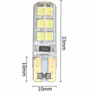 Xe <span class=keywords><strong>T10</strong></span> W5W Canbus 2835 12SMD 470 Silicone Không Thấm Nước 194 <span class=keywords><strong>LED</strong></span> Wedge Lights Không Có Lỗi Bulb Đậu Xe Sương Mù Ánh Sáng Ô Tô - Product Image 3