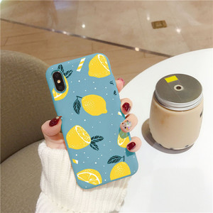 New Fresh Thiết Kế Trái Cây Mùa Hè Chanh Màu Cam Sơn Silicone Điện Thoại Trường Hợp Bìa cho <span class=keywords><strong>iPhone</strong></span> <span class=keywords><strong>6</strong></span> s <span class=keywords><strong>7</strong></span> 8 Cộng Với X XS MAX XR - Product Image 5