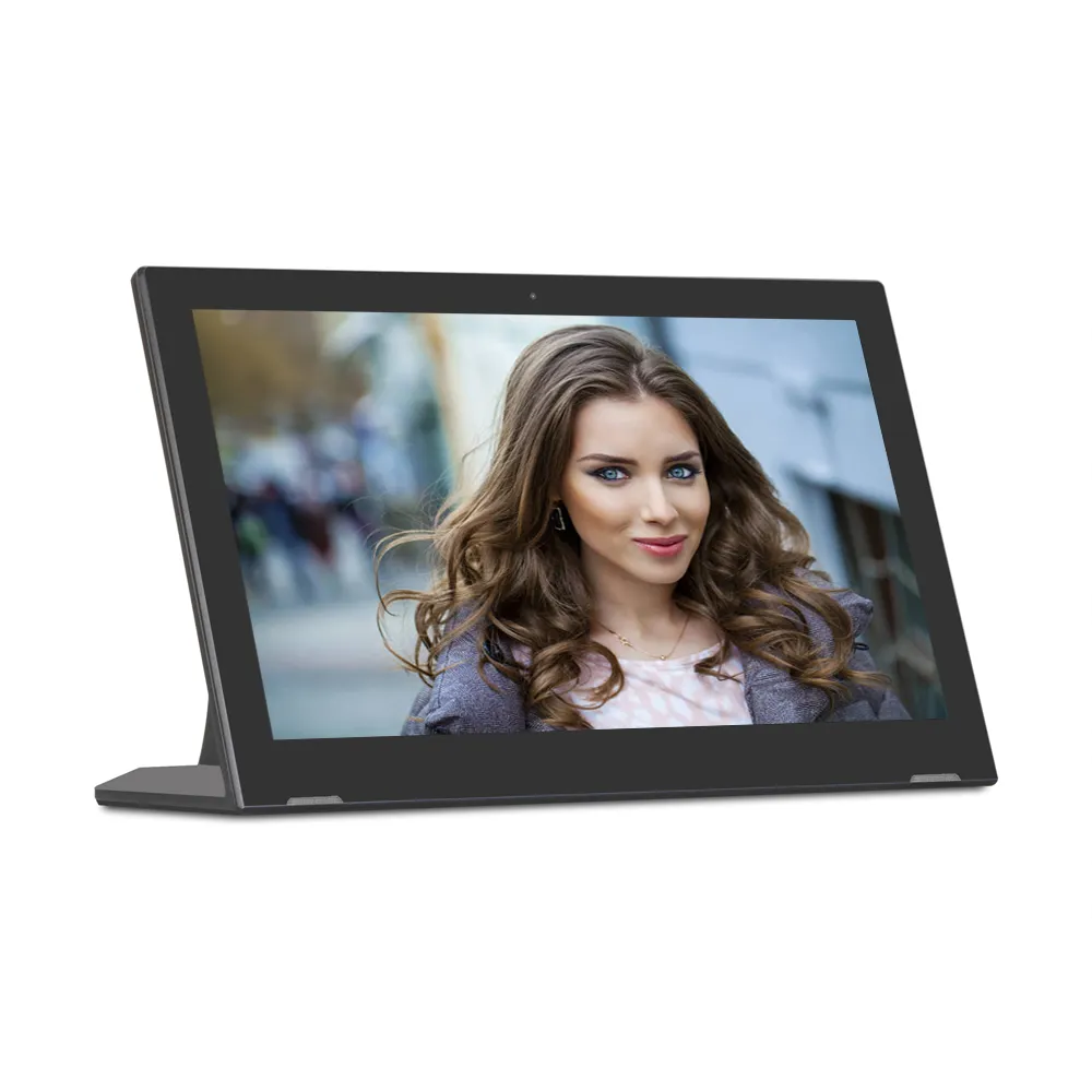 Lcd Speler Display Android Touch Wifi 15.6 inch L-type Ad Software Digital Signage