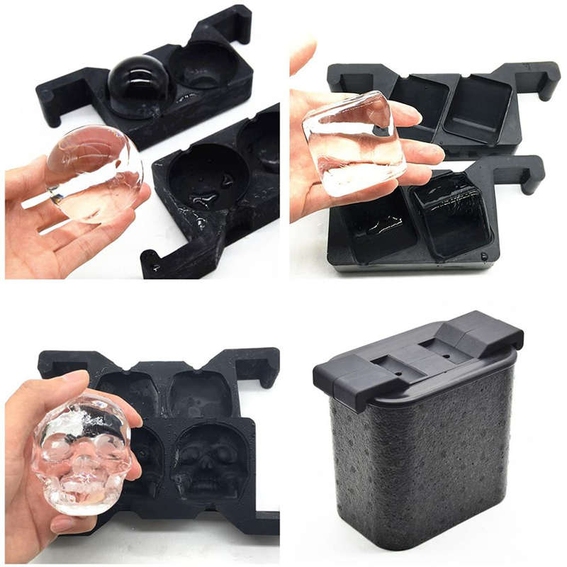 BHD Silicone sfera cristallina sfera di ghiaccio stampo per sfere di ghiaccio trasparente stampo per palline di ghiaccio con brevetto