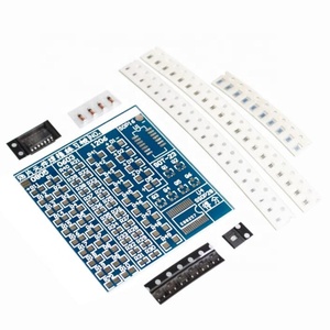 Hot bán SMT SMD Component Phần Hàn Board Thực Hành Hàn <span class=keywords><strong>DIY</strong></span> Kit đối với bắt đầu Học Tập Điện Tử - Product Image 1