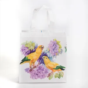 Customized Lovely Eco Laminated Waterproof Non Woven Shopping Bag