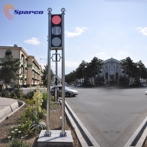Sparco ขายส่งสัญญาณ<span class=keywords><strong>ไฟ</strong></span><span class=keywords><strong>จราจร</strong></span>เสาออกแบบสแตนเลสเสาสัญญาณจราจร - Product Image 5