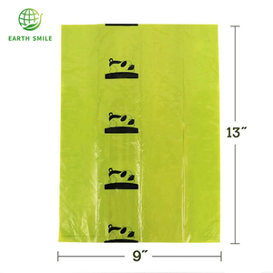 BPI EN13432 as 4736 Biodegradable for waste tote corn starch plastic tote bags dog poop - Product Image 6