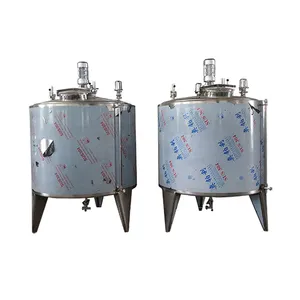 Factory Customized Vertical Stainless Steel Liquid Mixing Tank With Agitator