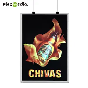 Top Brand Custom El Backlight Reclame Knipperlicht Poster Display Light Up El Panel