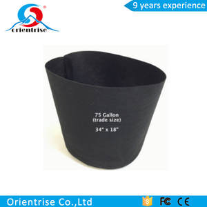 Hidroponía 1,<span class=keywords><strong>2</strong></span>, <span class=keywords><strong>3</strong></span>,5, 10,15, 20,25 75 galón tela pot/jardín fieltro crecer bolsas - Product Image 1