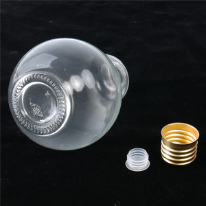 200 ml <span class=keywords><strong>bombilla</strong></span> en forma suave bebida botella de vidrio con tapa de aluminio, botella de leche de vidrio - Product Image 5