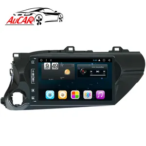 AuCAR 10.1" Android 10 Car Radio Touch screen Car Stereo Video Multimedia Player Wifi car DVD player for TOYOTA Hilux 2016-2018
