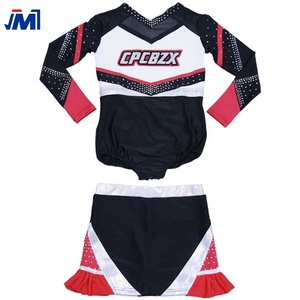 Personalizzato cheerleading uniformi strass sublimazione cheerleader abiti cheer danza costumi per i giovani ragazze - Product Image 6