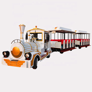 Modelo grande 42 personas de trackless <span class=keywords><strong>tren</strong></span> turístico paseos en <span class=keywords><strong>tren</strong></span> de visitas turísticas en venta - Product Image 5