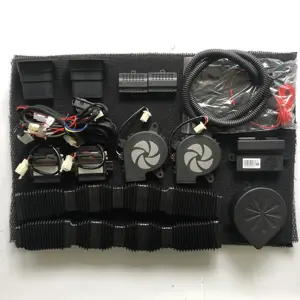 Car seat heater cooler and fan ventilation system for Auto Car