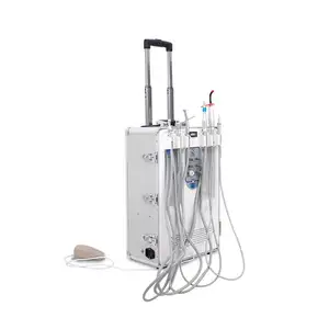 CE Approved Unidades Odontologicas Portatiles Luxury Mobile Treatment Sets Delivery Dental Portable Unit With Scaler