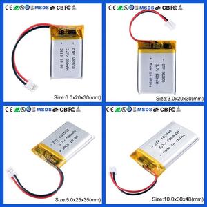 DTP Быстрая доставка аккумуляторная lipo <span class=keywords><strong>3</strong></span>,7 В 400 мАч литий-ионный аккумулятор - Product Image 6