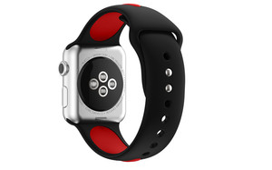 38mm 42mm silicona deporte reloj bandas correa para <span class=keywords><strong>Apple</strong></span> <span class=keywords><strong>Watch</strong></span> Series 1, 2, 3, - Product Image 2
