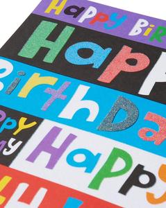 Divers Couleurs <span class=keywords><strong>Carte</strong></span> D'invitation Pour Enfants de Fête D'<span class=keywords><strong>anniversaire</strong></span>, Bande <span class=keywords><strong>Dessin</strong></span>ée <span class=keywords><strong>Carte</strong></span> D'invitation <span class=keywords><strong>Carte</strong></span> De Paillettes - Product Image 4
