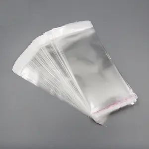 Wholesale cheap clear self adhesive seal clothes opp packing plastic bag /clear poly bag