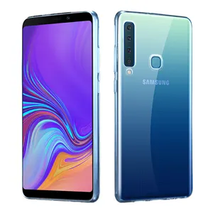 Crystal Clear Molle Sottile Anti-Graffi Coperchio trasparente cassa del cellulare per Samsung Galaxy A9 2018