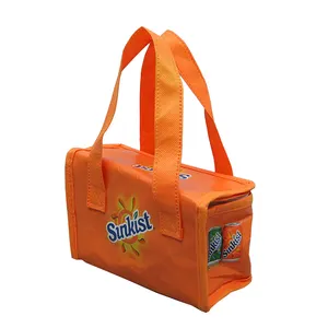 Hot sales promotion beer can packing woolworths cooler bag for juice
