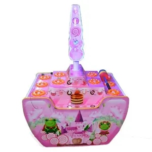 Hotselling Pink Frog Prince Arcade Indoor Sport Amusement Coin Operated Kids Game Machine For Sale