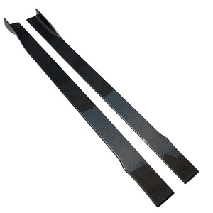 Kit de cuerpo de maletero de fibra de carbono para coche, faldas laterales universales para <span class=keywords><strong>BMW</strong></span>, longitud personalizada - Product Image 5