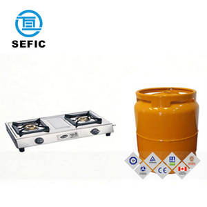 Cilindro de gas LPG precios 2 kg/<span class=keywords><strong>3</strong></span> kg/5Kg/6 kg camping uso embotellada tamaño y color - Product Image 1