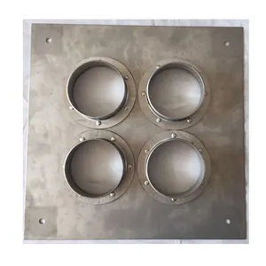 Diameter adjusted cable entry panel with stainless steel material