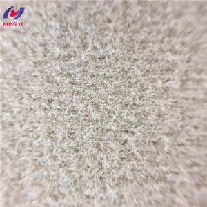 Faux cuir sec ou humide utilisé 100% polyester brillant velours tissu pour vêtements - Product Image 4