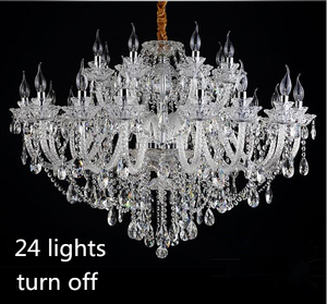 Moderne <span class=keywords><strong>pas</strong></span> <span class=keywords><strong>cher</strong></span> 8 tête K9 cristal clair <span class=keywords><strong>lustre</strong></span> pour salle à manger - Product Image 5