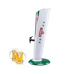 Dispensador de cubo de cerveza portátil o automático, Torre enfriadora de cerveza de barril, herramienta de 3L para beber vino, cubo de hielo, barril towe