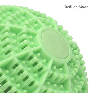 HOLLY WB-012 Bola de Lavandería Ecológica Mágica <span class=keywords><strong>Verde</strong></span>, Carcasa de TPR, Perlas de Cerámica, Color <span class=keywords><strong>Verde</strong></span> <span class=keywords><strong>Claro</strong></span>, 10.5cm de Diámetro, Certificación CE 1000 - Product Image 2