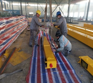 3 Tấn 5 Tấn <span class=keywords><strong>10</strong></span> Tấn Dầm Đôi <span class=keywords><strong>Overhead</strong></span> <span class=keywords><strong>Crane</strong></span> End Truck End Vận Chuyển, <span class=keywords><strong>Crane</strong></span> Hệ Thống Du Lịch - Product Image 1