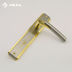 Dold lado níquel cepillado accesorios de la puerta de hardware moderno de madera maciza puerta - Product Image 4