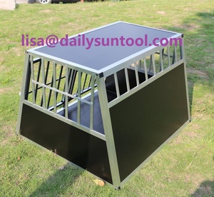 Köpek taşıma kutusu alüminyum taşıma arabası kafes taşıyıcı ZX979B2 - Product Image 3