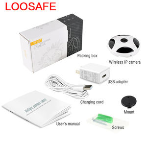 Panorámica 360 3MP cámara IP inalámbrica WiFi red de vigilancia de seguridad con visión nocturna/<span class=keywords><strong>2</strong></span> audio bidireccional - Product Image 4