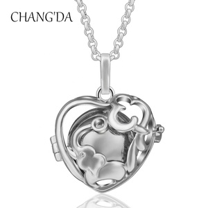 Cage cristal <span class=keywords><strong>Bola</strong></span> Ball Musical <span class=keywords><strong>Bola</strong></span> nouveau carillons <span class=keywords><strong>de</strong></span> <span class=keywords><strong>grossesse</strong></span> harmonie <span class=keywords><strong>Bola</strong></span> collier pour ange bébé Angle appelants - Product Image 3