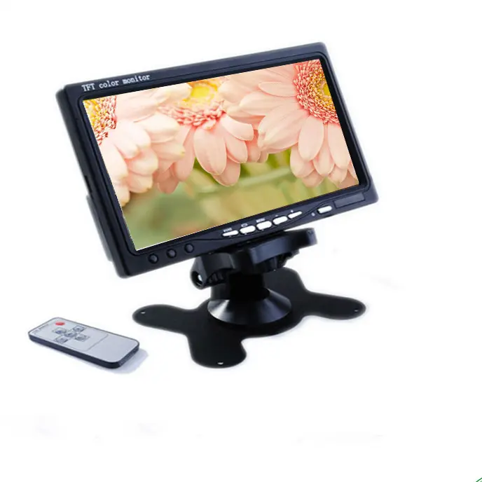 Kleiner Bildschirm 7 Zoll 12 Volt LCD-TV-Display Auto-TV-Monitor MP5/BT Auto-LCD-Monitor Mini-TV