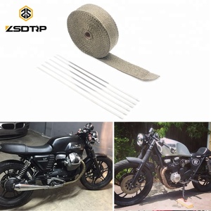 5 / 10 / 15 de protecció n Exhaust Header implican <span class=keywords><strong>aislante</strong></span> para la motocicleta coche Kit de rollo de pantalla - Product Image 2
