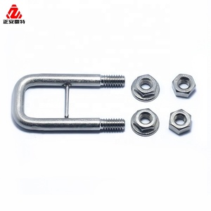 LEITE U perno doblado recubierta de goma de perno en U para camiones pesados - Product Image 1