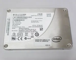 हिमाचल प्रदेश के लिए 677890-001 SSDSA2UP024G3H इंटेल 313 श्रृंखला 24 GB 3 Gb/s SSD