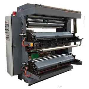 Hot Jual Automatic 4 Warna Kecepatan Tinggi Flexo Printing Machines