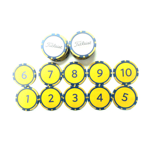 Fiches da Poker in Plastica con Numeri <span class=keywords><strong>Serie</strong></span> Personalizzati per Eventi di Beneficenza o Casinò - Product Image 1