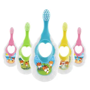 Cartoon Logo Children Toothbrush / Plastic Injection Mould for Kid's Toothbrush Handle / Kids Toothbrush Mold