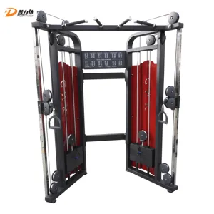 commercial fitness gym use sports functional trainer dual cablecross over machine